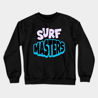 Surf Masters , Hello Summer Vintage Funny Surfer Riding Surf Surfing Lover Gifts Crewneck Sweatshirt